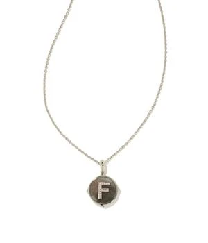 Kendra Scott | Letter Disc Pendant Necklace,商家Zappos,价格¥179