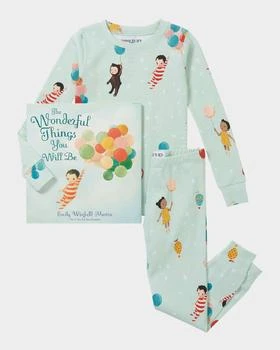 Books To Bed | Kid's Emily Windfield Martin's The Wonderful Things You Will Be Book & Pajama Set, Size 2-6,商家Neiman Marcus,价格¥448