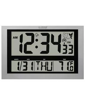La Crosse Technology | Jumbo Atomic Digital Wall Clock with Indoor Temperature,商家Macy's,价格¥1571