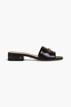 Sam Edelman | Appliquéd leather slides 6折