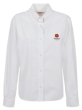 推荐Kenzo Logo Detailed Long-Sleeved Shirt商品