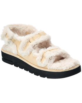 stuart weitzman凉鞋马丁靴, Stuart Weitzman | Stuart Weitzman Zoe Lift Chill Suede Sandal商品图片 3.6折