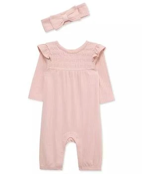 Little Me | Baby Girls Jumpsuit & Headband Set,商家Macy's,价格¥236
