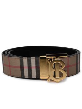 巴宝莉皮带, Burberry | TB LEATHER BLEND BELT商品图片 8.9折