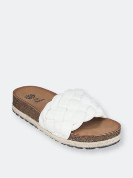 商品GC SHOES | Lesley White Footbed Sandals,商家Verishop,价格¥344图片