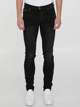 amiri牛仔裤, AMIRI | Black denim jeans商品图片 8.9折