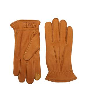 商品3 Point Leather Tech Gloves with Sherpa Lining图片