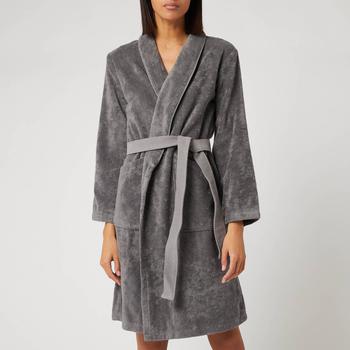 商品Kenzo | KENZO Iconic Bathrobe - Grey,商家The Hut,价格¥1051图片