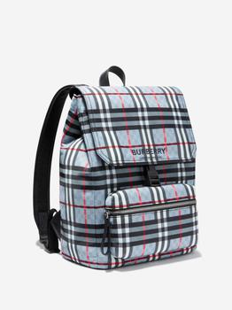 Burberry Blue Unisex Checkerboard Backpack product img