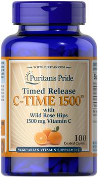 Puritan's Pride | Top Sellers: Vitamin C-1500 mg with Rose Hips Timed Release商品图片,