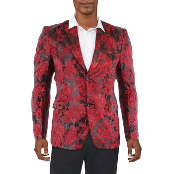 推荐COOFANDY Mens Jaquard Metallic Suit Jacket商品