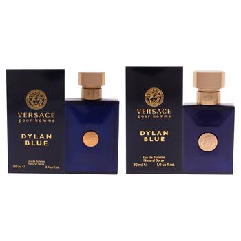 范思哲香水评价, Versace | Dylan Blue Kit by Versace for Men - 2 Pc Kit 3.4 oz EDT Spray, 1 oz EDT Spray商品图片 8.3折