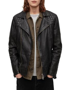 商品ALL SAINTS | Conroy Leather Biker Jacket,商家Bloomingdale's,价格¥4335图片