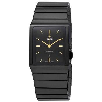 雷达男表价格, Rado | Ceramica Automatic Black Dial Mens High-tech Ceramic Watch R21807182商品图片 6.9折