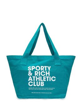 推荐Sporty & Rich	Logo Print Tote Bag商品