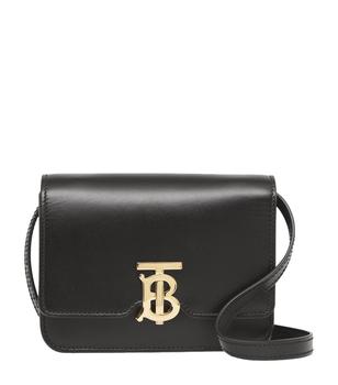 巴宝莉女包托特包, Burberry | Mini Leather TB Cross-Body Bag商品图片 