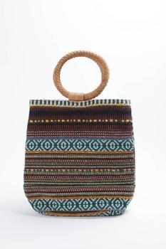 推荐Tammy Handmade Bucket Crossbody Bag In Multi商品