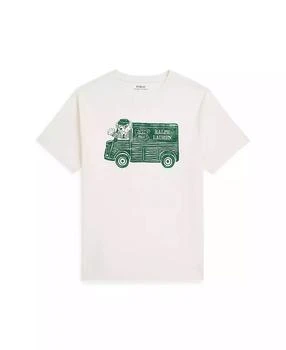 Ralph Lauren | Big Boys Ralph’s Coffee Polo Bear T-Shirt,商家Macy's,价格¥291