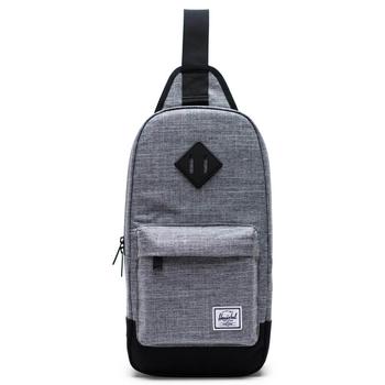 Herschel Supply是什么牌子, Herschel Supply | Herschel Supply Co. Heritage Shoulder Bag - Raven Crosshatch/Black商品图片 