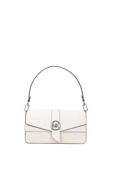 推荐Handbags greenwich md Leather White Optic White商品