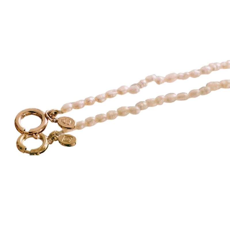 推荐SEZANE 女士白色不规则珍珠项链商品