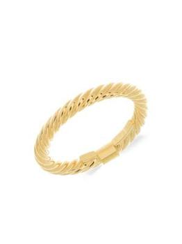 商品Saks Fifth Avenue | 14K Yellow Gold Twisted Stackable Ring/Size 7,商家Saks OFF 5TH,价格¥1210图片