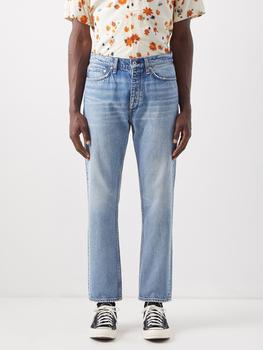 推荐Cropped straight-leg jeans商品