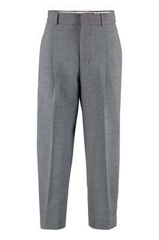 ami短袖真假, AMI | AMI Cropped Tapered Pants商品图片 4.8折