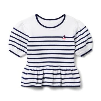 Janie and Jack | Sailboat Sweater (Toddler/Little Kid/Big Kid),商家Zappos,价格¥417