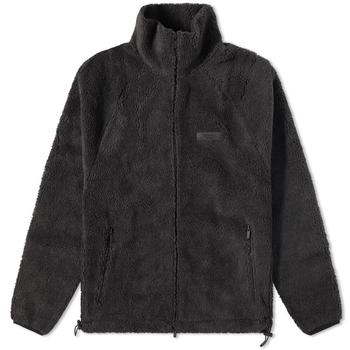 essentials外套, Essentials | Fear of God ESSENTIALS Polar Fleece Zip Jacket - Iron商品图片 8.6折