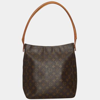 Louis Vuitton On The Go Monogran Tote Bag GM Brown - NOBLEMARS