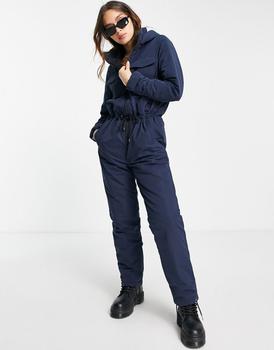 更多VERO MODA, VERO MODA | Vero Moda utility jumpsuit in navy商品图片 