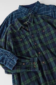 Urban Renewal | Urban Renewal Vintage Flannel Shirt 2-Pack商品图片,1件9.5折, 一件九五折