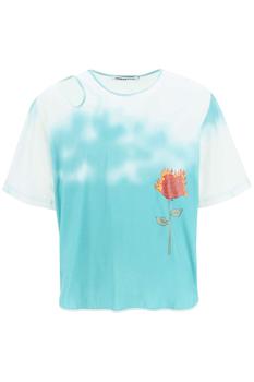推荐Jordanluca burning rose tie-dye t-shirt商品