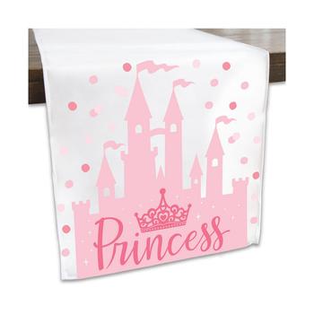 商品Big Dot of Happiness | Little Princess Crown - Pink Princess Baby Shower or Birthday Party Dining Table Decor - Cloth Table Runner - 13 x 70 in,商家Macy's,价格¥158图片