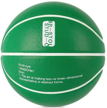 Bristol Studio | SSENSE Exclusive Green Pebbled Basketball,商家Ssense US,价格¥413