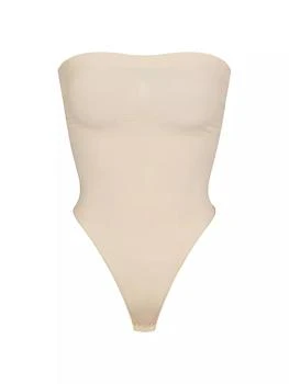 SKIMS | Seamless Sculpt Strapless Thong Bodysuit 