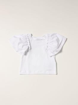 推荐Monnalisa T-shirt with wide sleeves商品