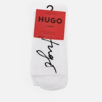 HUGO Bodywear | HUGO Bodywear Two-Pack Logo Cotton-Blend Socks,商家The Hut,价格¥79