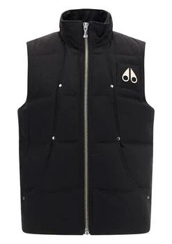 Moose Knuckles | Moose Knuckles Logo Plaque Zip-Up Padded Gilet 7.1折