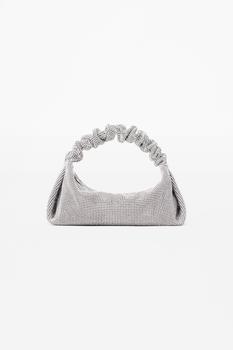 Alexander Wang | SCRUNCHIE MINI BAG IN CRYSTAL MESH商品图片,