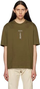 Zegna | Khaki norda Edition T-Shirt 5.1折