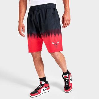 product Men's Mitchell & Ness Chicago Bulls NBA Tie-Dye Fleece Shorts image
