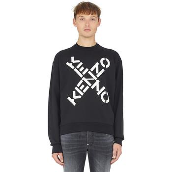 kenzo卫衣好用吗, Kenzo | Kenzo Sport 'Big X' Pullover Sweater - Black商品图片 6.4折×额外9折, 额外九折