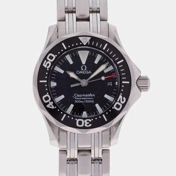 推荐Omega Black Stainless Steel Seamaster 2282.50 Women's Wristwatch 30 mm商品