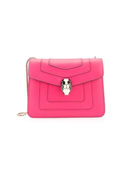 bvlgari包, BVLGARI | Bulgari Women's Pink Leather Shoulder Bag商品图片 