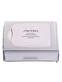 Shiseido | Refreshing Cleansing Sheets,商家Saks Fifth Avenue,价格¥151