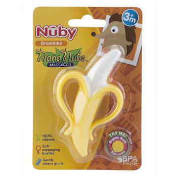 商品Nuby | Nana Nubs Banana Massaging Toothbrush,商家Walgreens,价格¥50图片