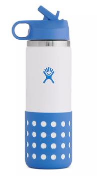 商品Hydro Flask | Hydro Flask 20 oz. Kids' Wide Mouth Bottle with Straw Lid and Boot,商家Dick's Sporting Goods,价格¥316图片