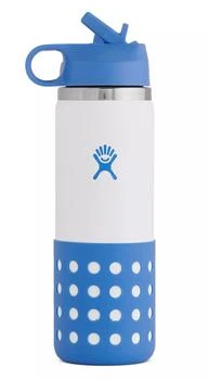 Hydro Flask | Hydro Flask 20 oz. Kids' Wide Mouth Bottle with Straw Lid and Boot,商家Dick's Sporting Goods,价格¥308